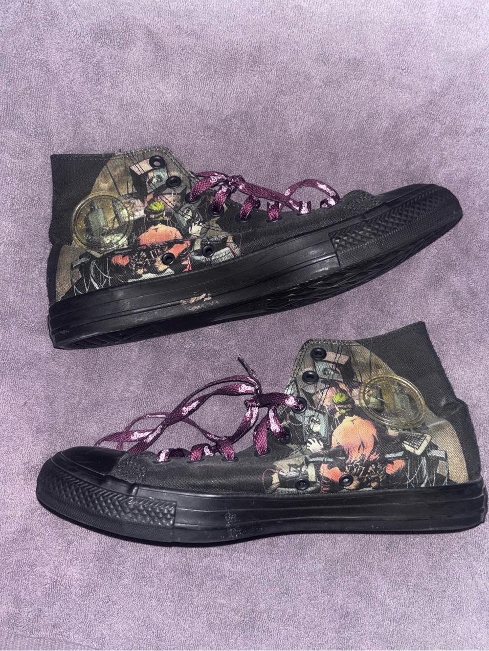 Joker Converse All-Stars - Chuck-Taylor DC collection